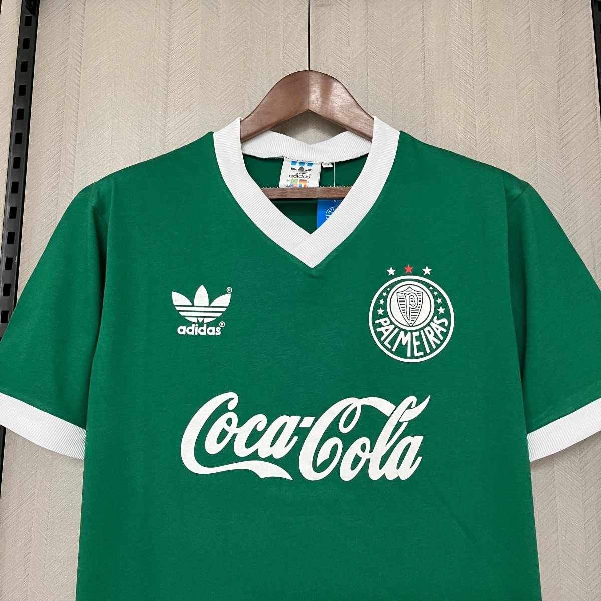 Palmeiras Retro 1989 Torcedor Coca Cola Masculino - Verde