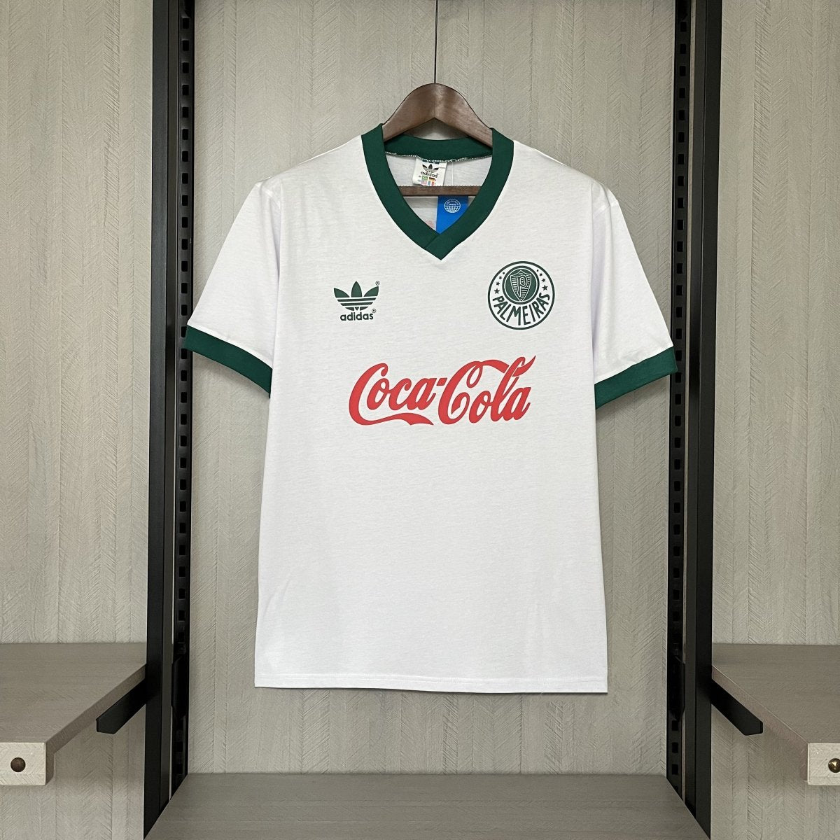 Palmeiras Retro Away 1989 Torcedor Adidas - Branca