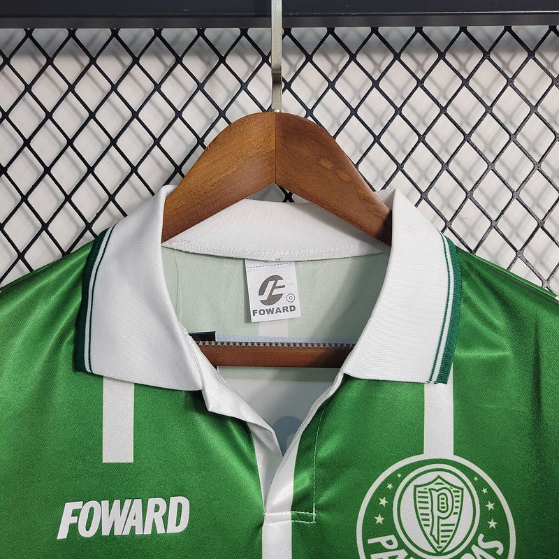 Palmeiras Retro 1993 Torcedor Foward - Verde Listrada