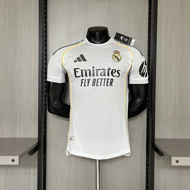 Real Madrid Home 25/26 Jogador Adidas - Branca