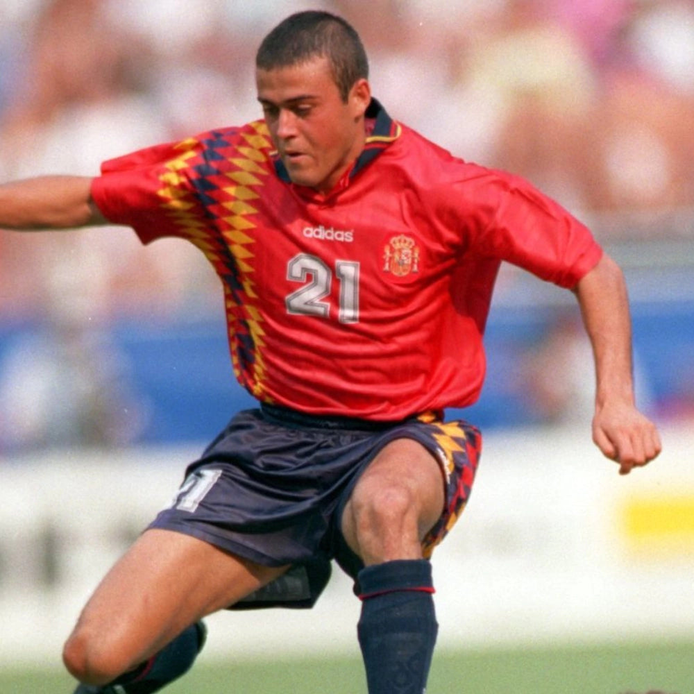 Espanha Home Retrô 1994 Adidas - Vermelha