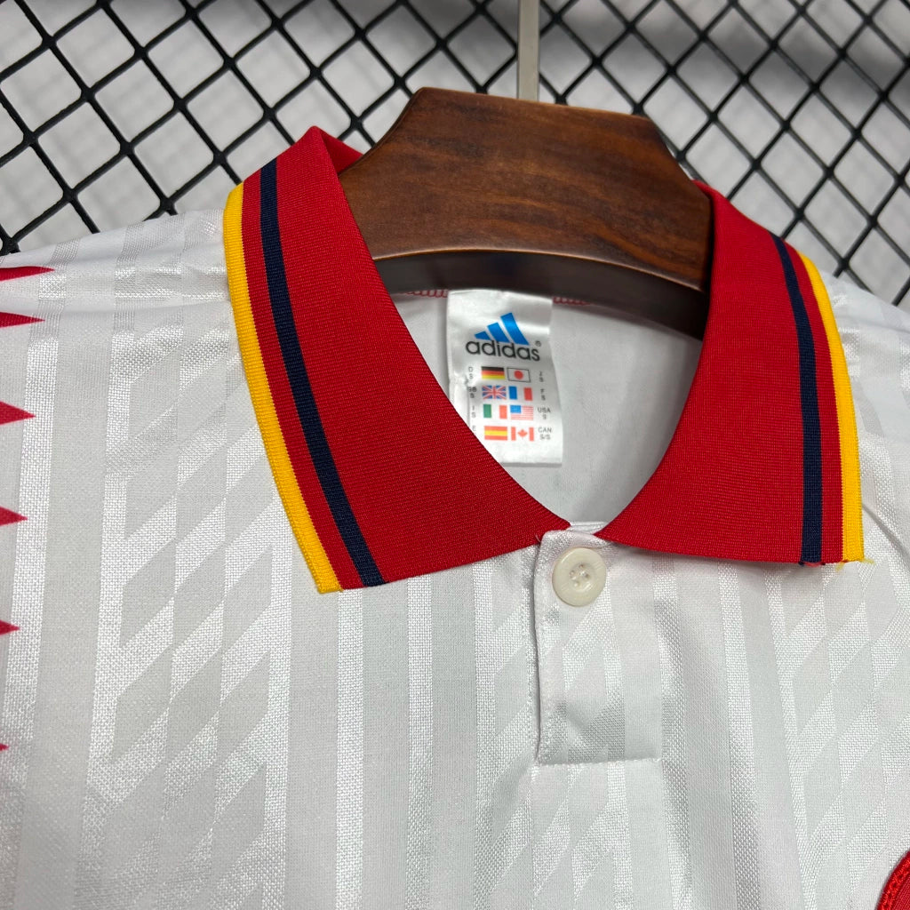 Espanha Away Retrô 1994 Adidas - Branca