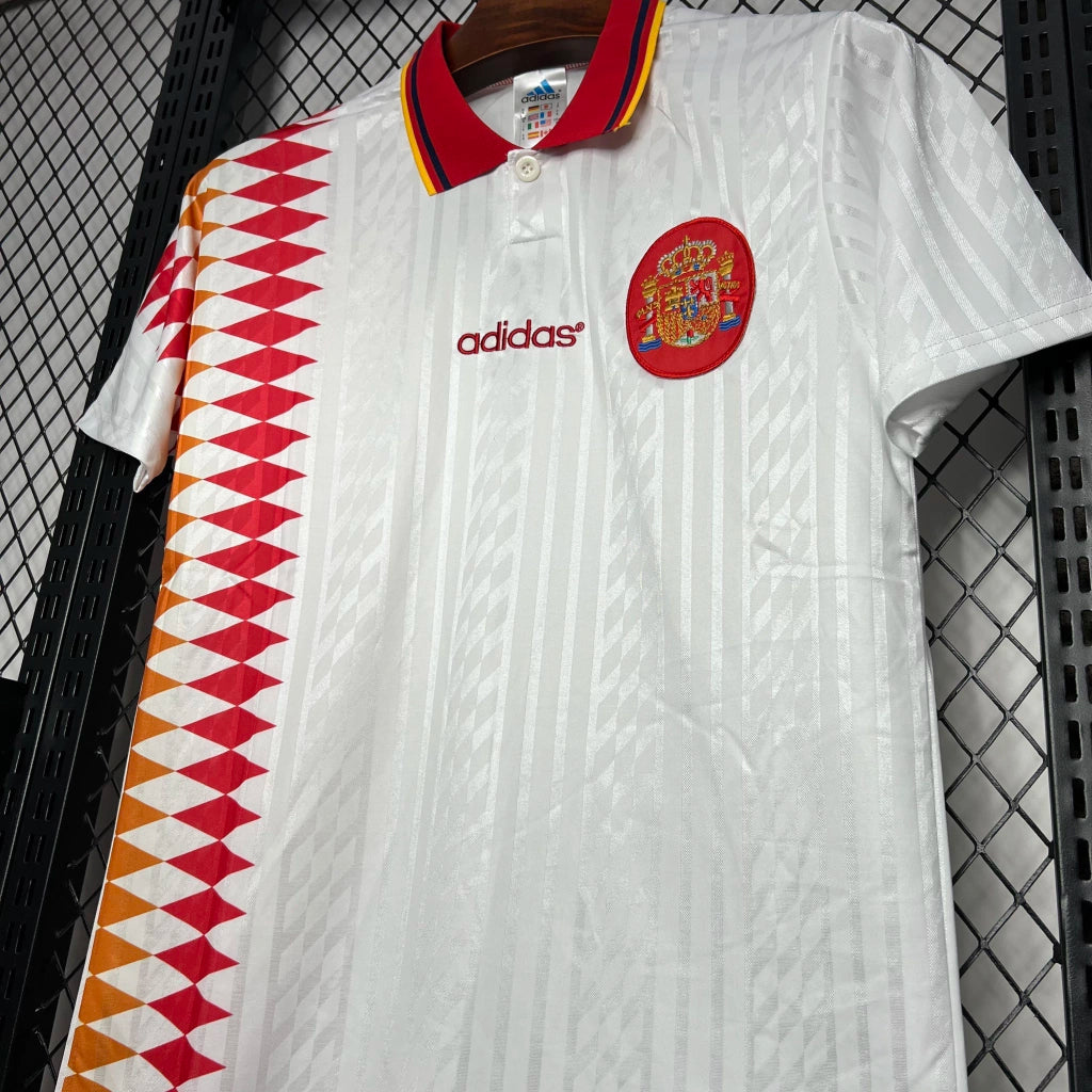 Espanha Away Retrô 1994 Adidas - Branca