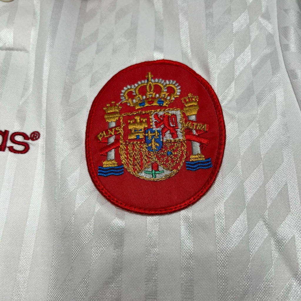 Espanha Away Retrô 1994 Adidas - Branca