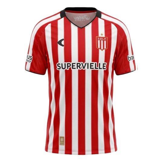 Estudiantes Home 26/27 Torcedor Ruge - Vermelho e Branca