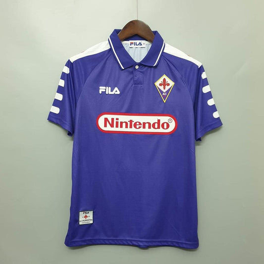 Fiorentina Home Retrô 1998  Fila - Roxa