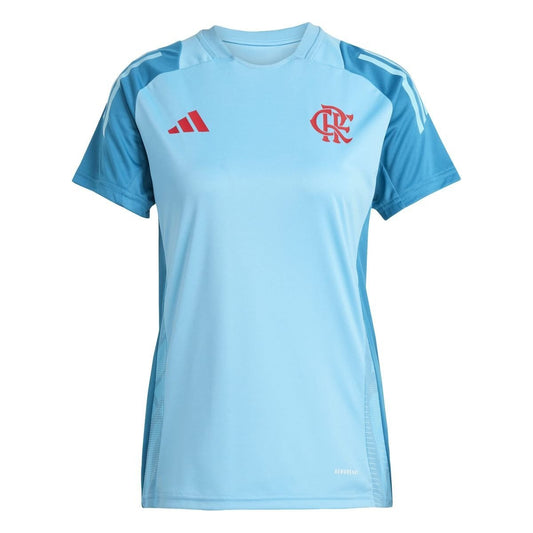 Flamengo Treino 25/26 Adidas Torcedor Feminina - Azul