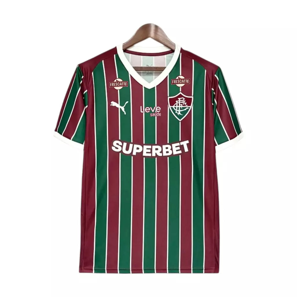 Fluminense Home 26/27 Torcedor Com Patrocínios Puma - Tricolor