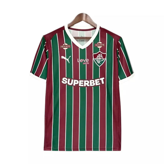 Fluminense Home 26/27 Torcedor Com Patrocínios Puma - Tricolor
