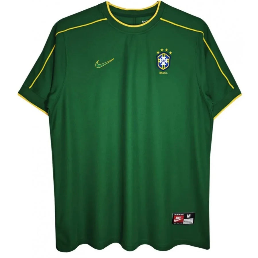 Brasil Goleiro 1998 Retrô Nike - Verde