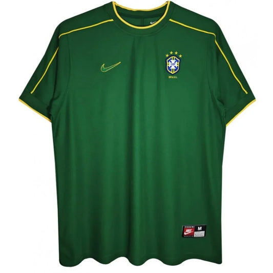 Brasil Goleiro 1998 Retrô Nike - Verde