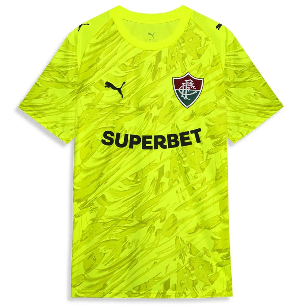 Fluminense Goleiro 26/27 Puma Torcedor Masculino - Amarela