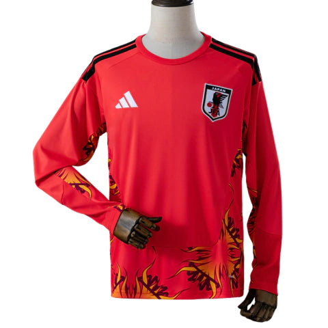 Japão Goleiro Manga Longa 26/27 Torcedor Masculino Adidas - Vermelho
