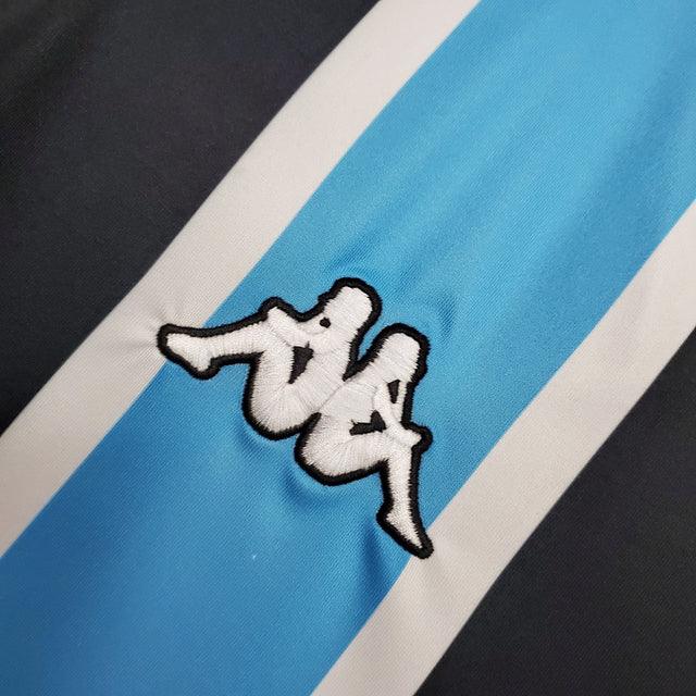 Grêmio Retrô 2000 Kappa Masculino - Azul e Preta