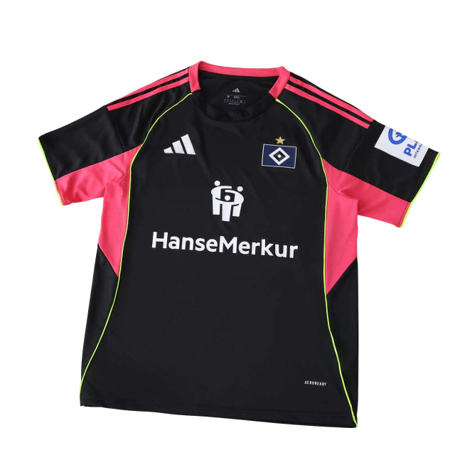 Hamburgo Third 25/26 Torcedor Adidas - Preto e Rosa