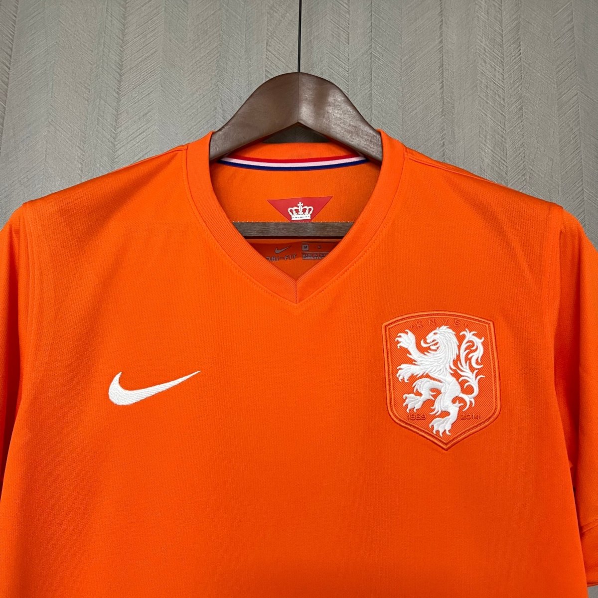 Holanda Home Retro 2014 Nike - Laranja