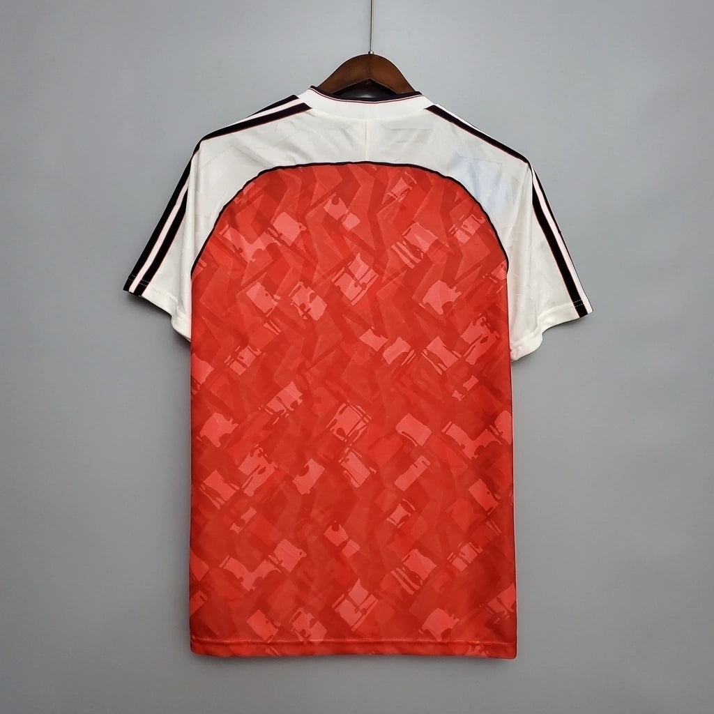 Arsenal Home Retrô 90/92 Adidas - Vermelha
