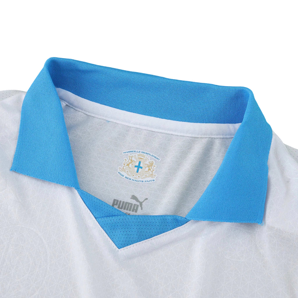 Olympique de Marseille Home 25/26 Jogador Puma - Branca