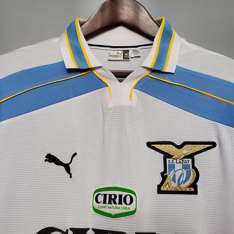 Lazio Away Retrô 2000/2001 Puma - Branca
