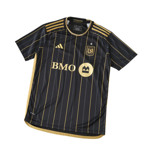 LA FC Home 25/26 Torcedor Adidas - Preto e Dourado