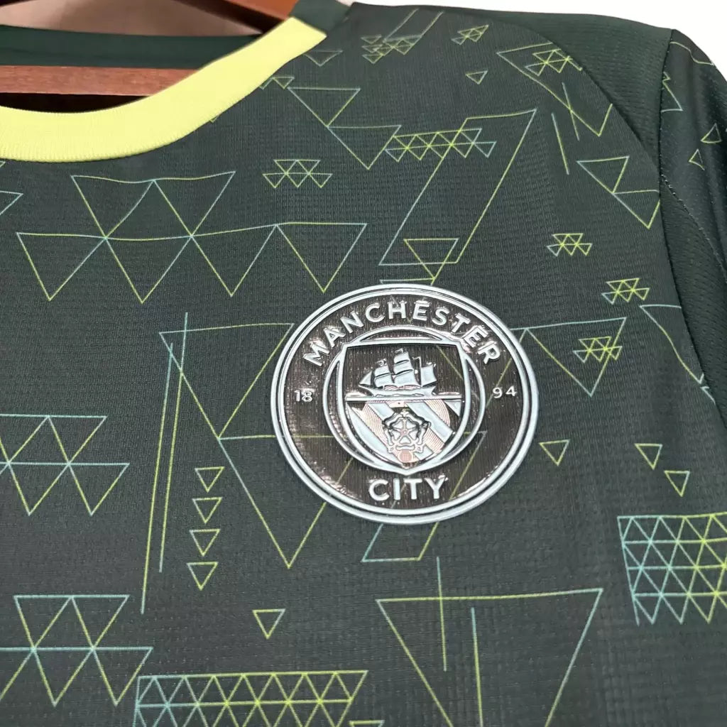 Manchester City Fourth 25/26 Jogador Puma  - Verde