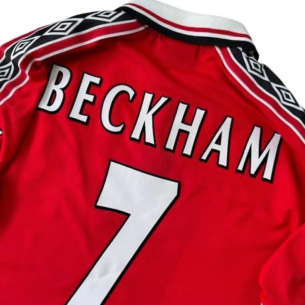 Manchester United Home Retro 98/99 Umbro - Vermelho