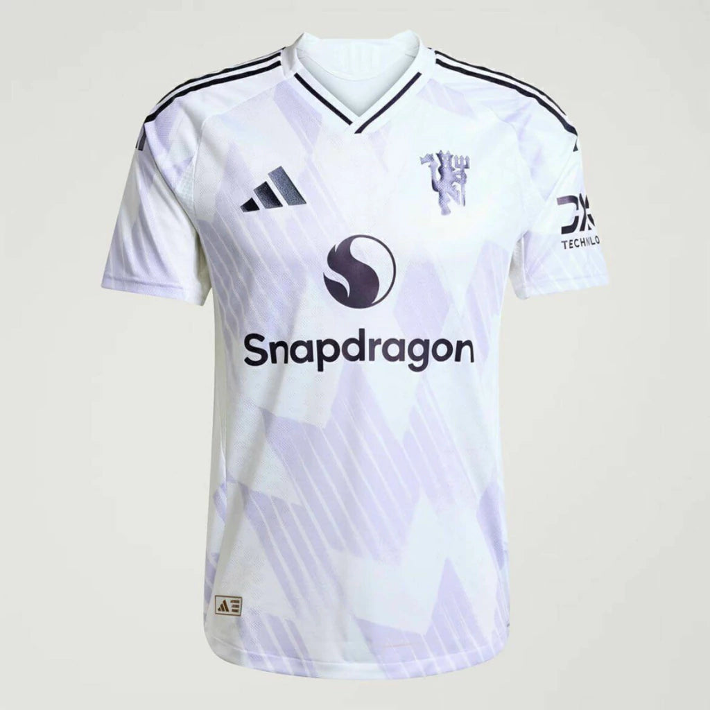 Manchester United Away 25/26 Torcedor Adidas - Branca
