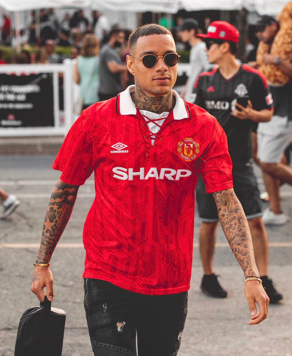 Manchester United Home Retrô 92/93 Umbro - Vermelho