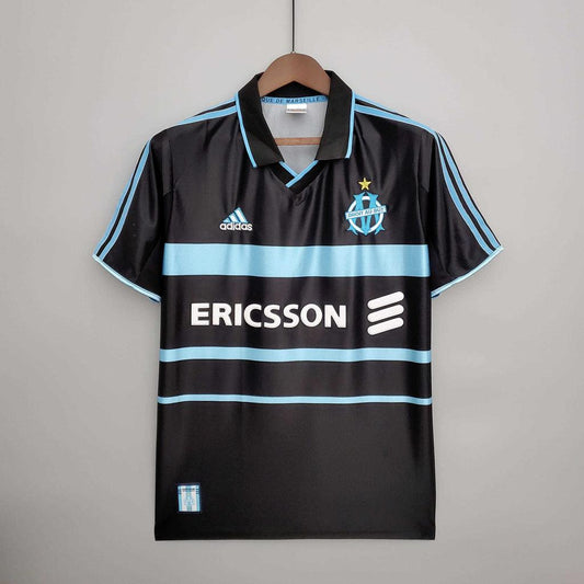 Olympique De Marseille Away Retrô 99/00 Adidas - Preta