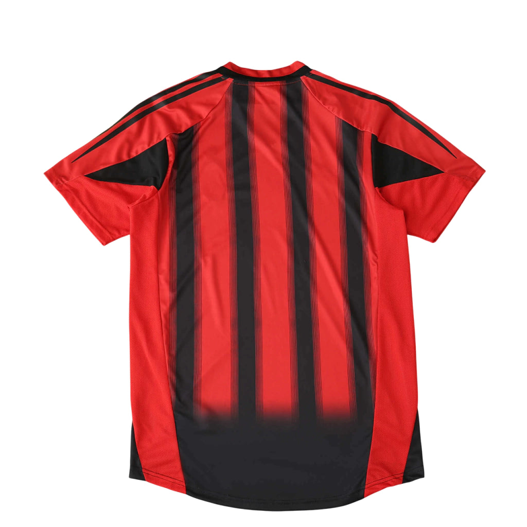 Milan Retrô Home 2004/05 Adidas - Vermelho e Preto