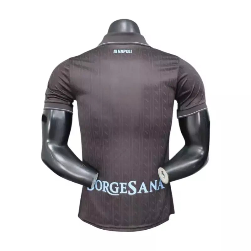 Napoli Third 25/26 Jogador EA7 - Cinza