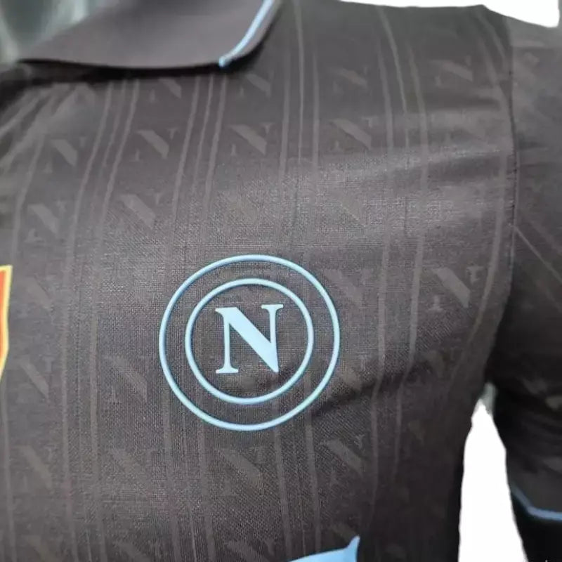 Napoli Third 25/26 Jogador EA7 - Cinza