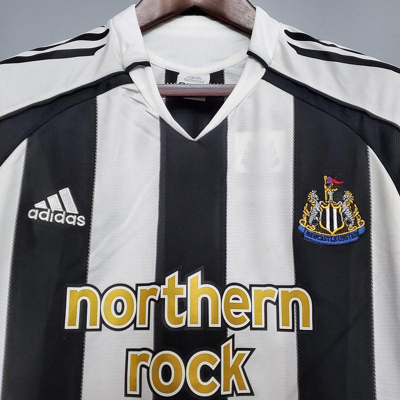 Newcastle Home Retrô 05/06 Adidas - Preta e Branca