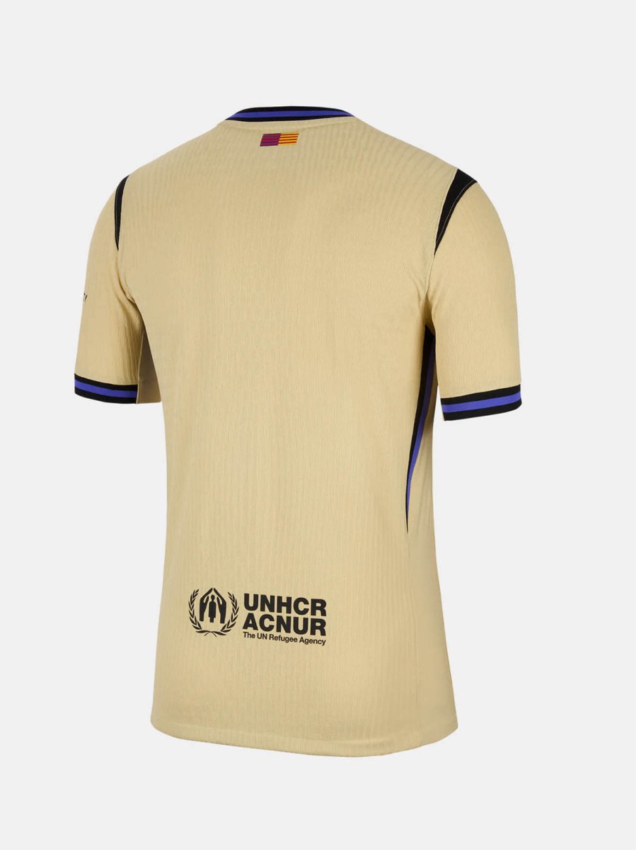 Barcelona Away 25/26 Torcedor Nike/ Kobe  - Dourada