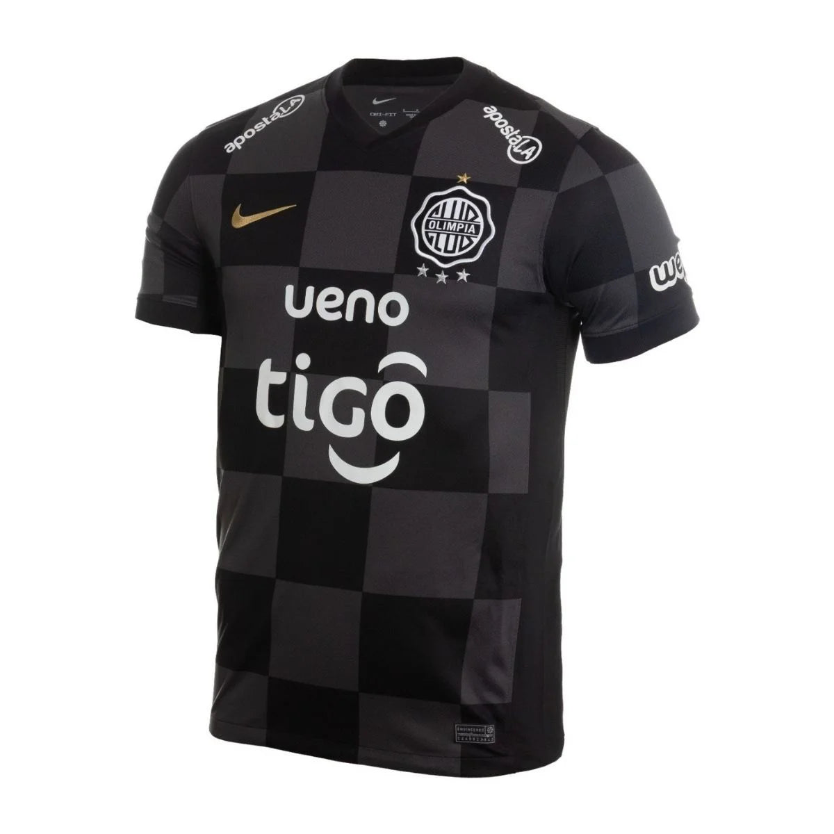 Olimpia Away 26/27 Torcedor Nike - Preto e Cinza