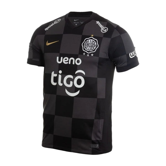 Olimpia Away 26/27 Torcedor Nike - Preto e Cinza
