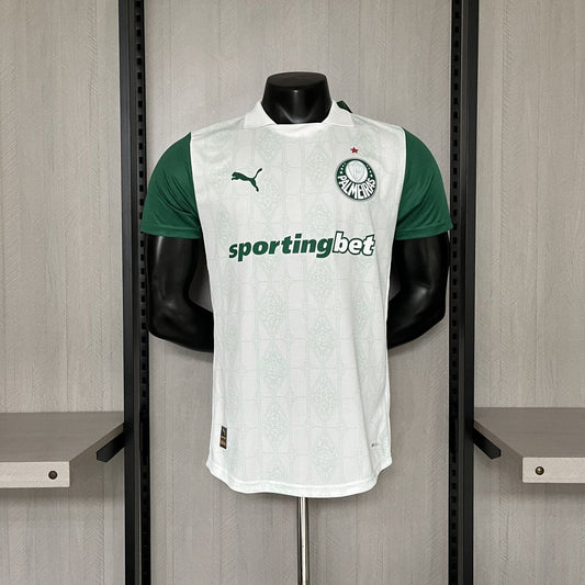 Palmeiras Away 25/26 Jogador Masculino Puma - Branca