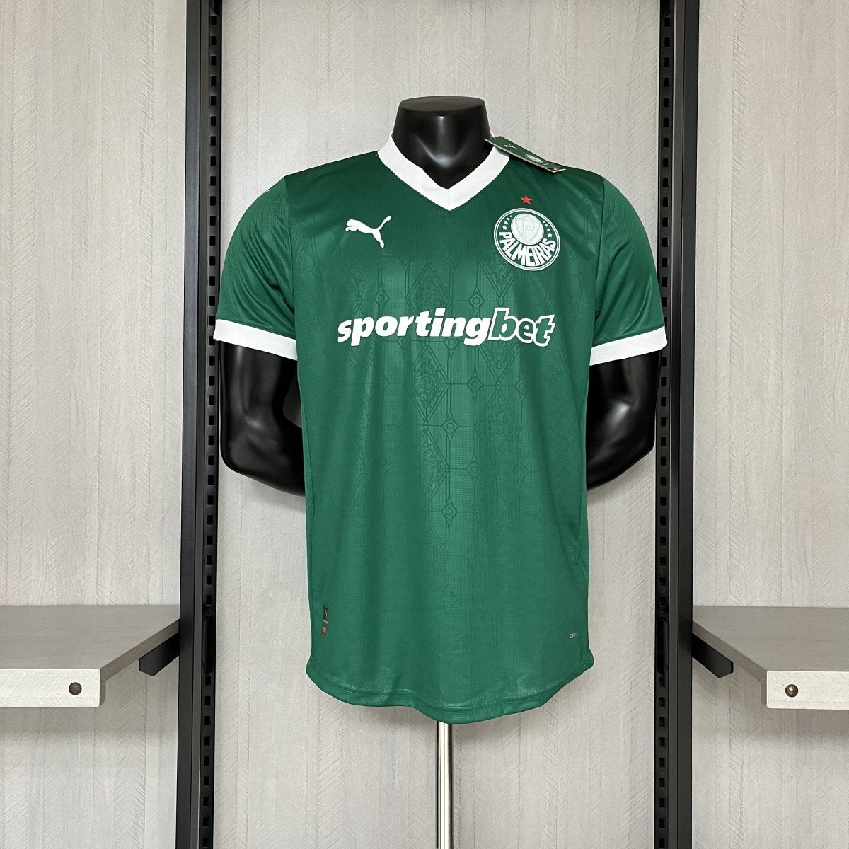 Palmeiras Home 25/26 Masculino Jogador Puma - Verde