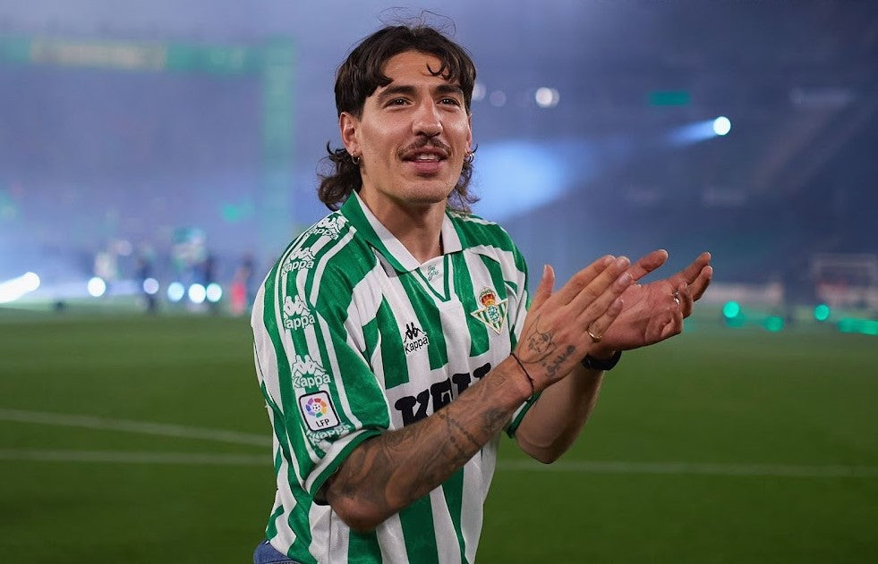 Real Betis Home Retrô 95/97 Kappa - Verde e Branco