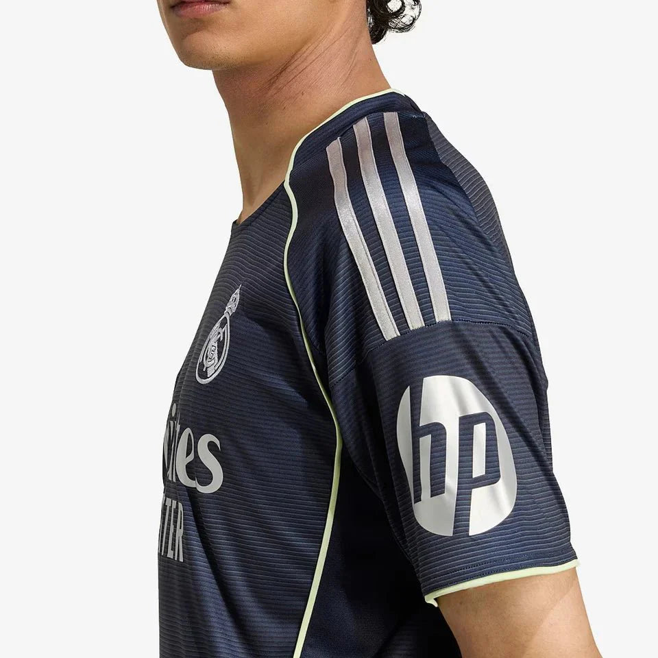 Real Madrid Away 25/26 Torcedor Adidas - Cinza Escuro