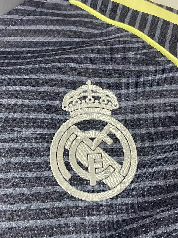 Real Madrid Away 25/26 Jogador Adidas - Cinza Escuro