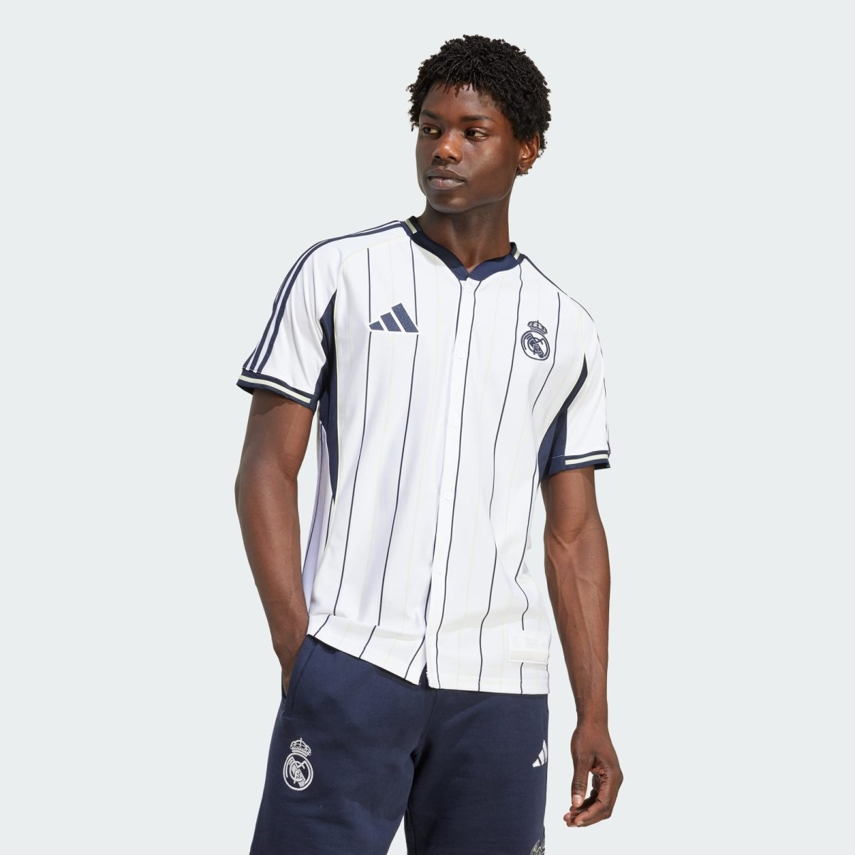 Real Madrid Baseball 25/26 Adidas - Branca