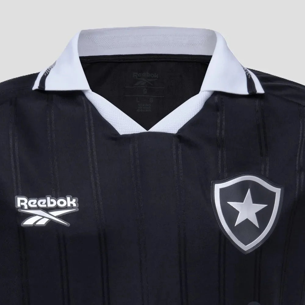 Botafogo Away 25/26 Torcedor Reebok Masculino - Preta