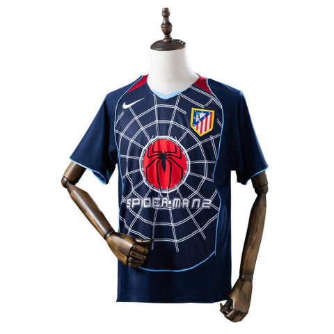 Atlético de Madrid Away Retrô 04/05 Nike - Azul Escuro