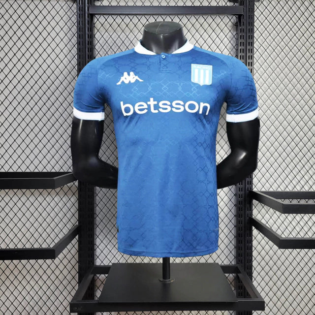 Racing Away 25/26 Jogador Masculino Kappa - Azul Escuro