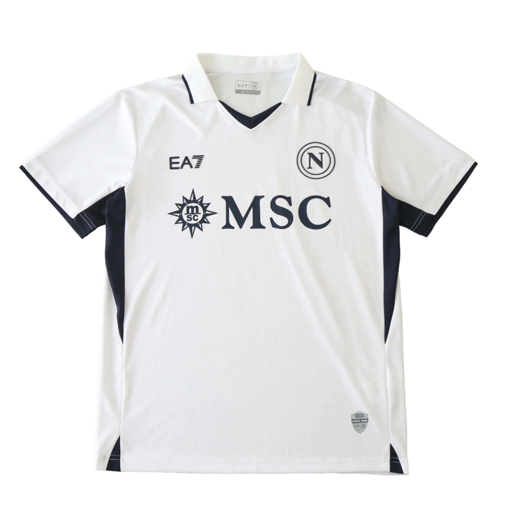 Napoli Away 24/25 Torcedor EA7 - Branco