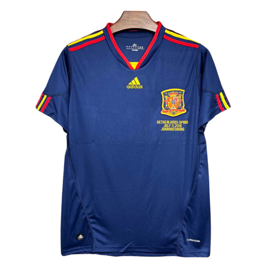 Espanha Retrô Away 2010 Adidas Torcedor Masculina - Azul