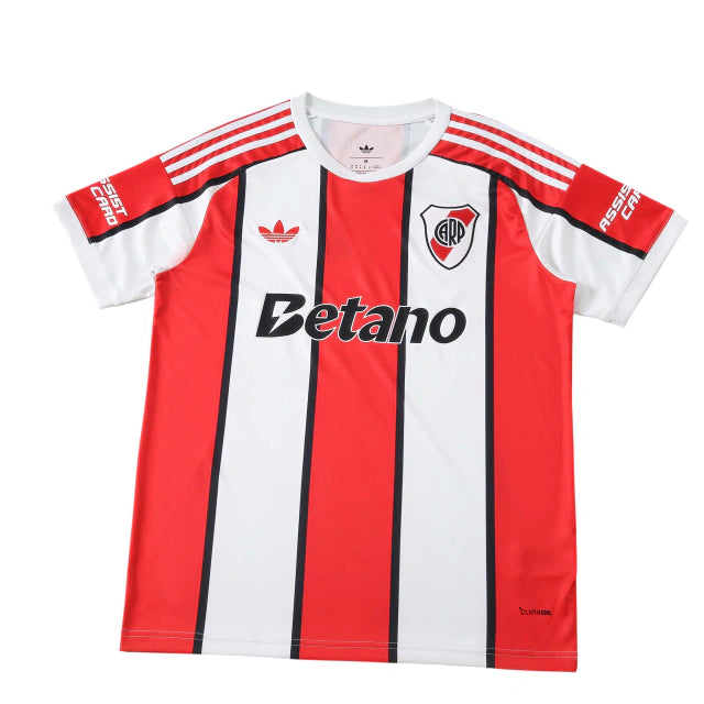 River Plate Away 26/27 Torcedor Adidas - Vermelha e Branca