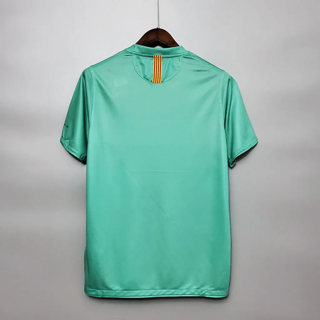 Barcelona Retrô Away 10/11 Nike - Verde