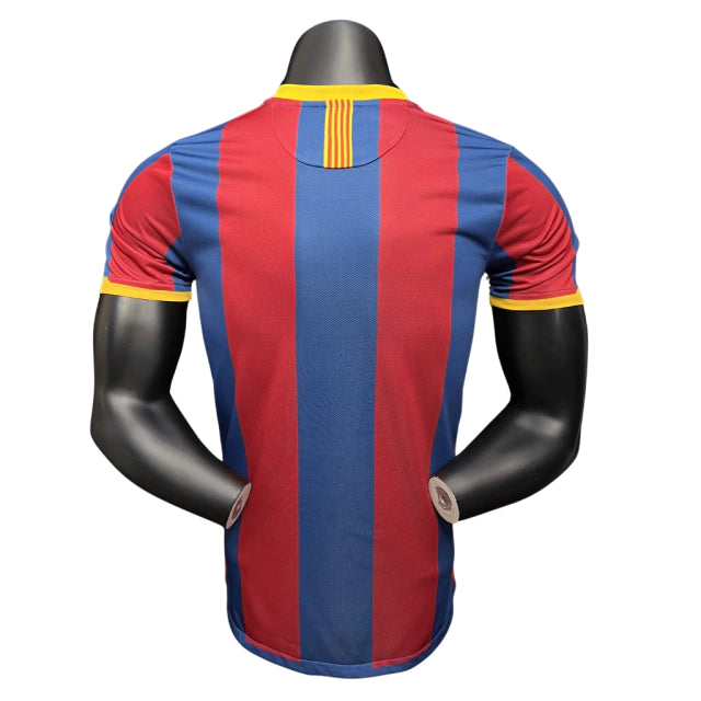 Barcelona Home Retrô 10/11  Nike - Grená